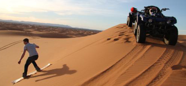 Excursion en quad dans le désert de merzouga