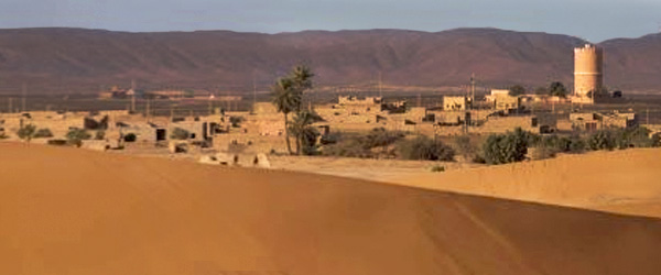 Hassi Labied Hassi Labied pueblo de Marruecos colindando las dunas de Merzouga