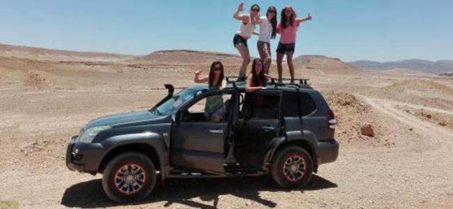 3 HEURES DE ROUTE EN 4X4 À TRAVERS LES DUNES DE L'ERG CHEBBI